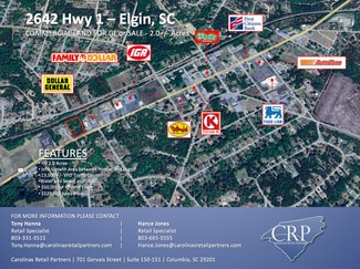 More details for 2642 Highway 1 S, Elgin, SC - Land for Sale