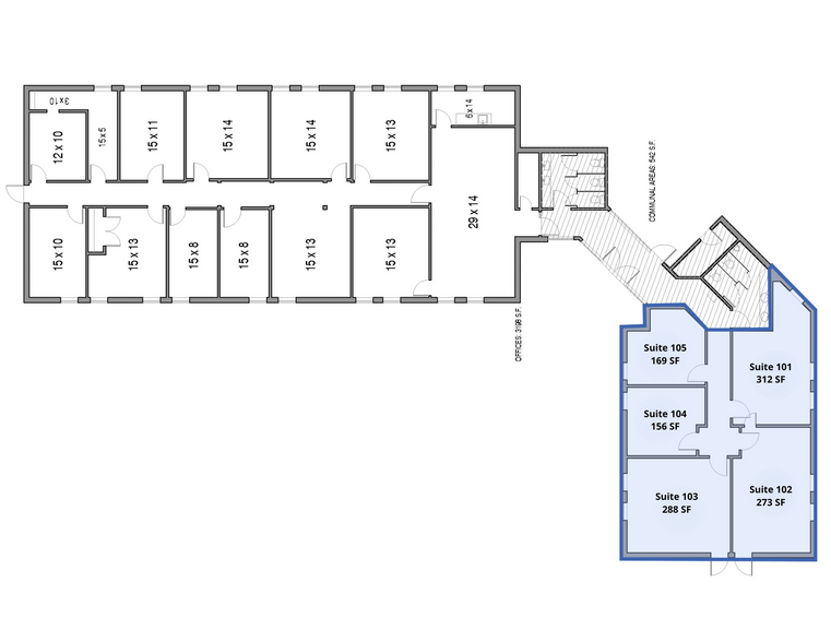 1717 N Mays St, Round Rock, TX for lease - Floor Plan - Image 2 of 11