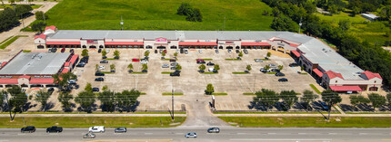 8201-8209 Broadway St, Pearland, TX - aerial  map view