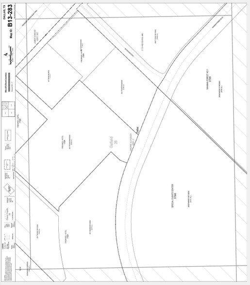 5055 N President George Bush Hwy, Garland, TX à vendre - Plan cadastral - Image 2 de 5