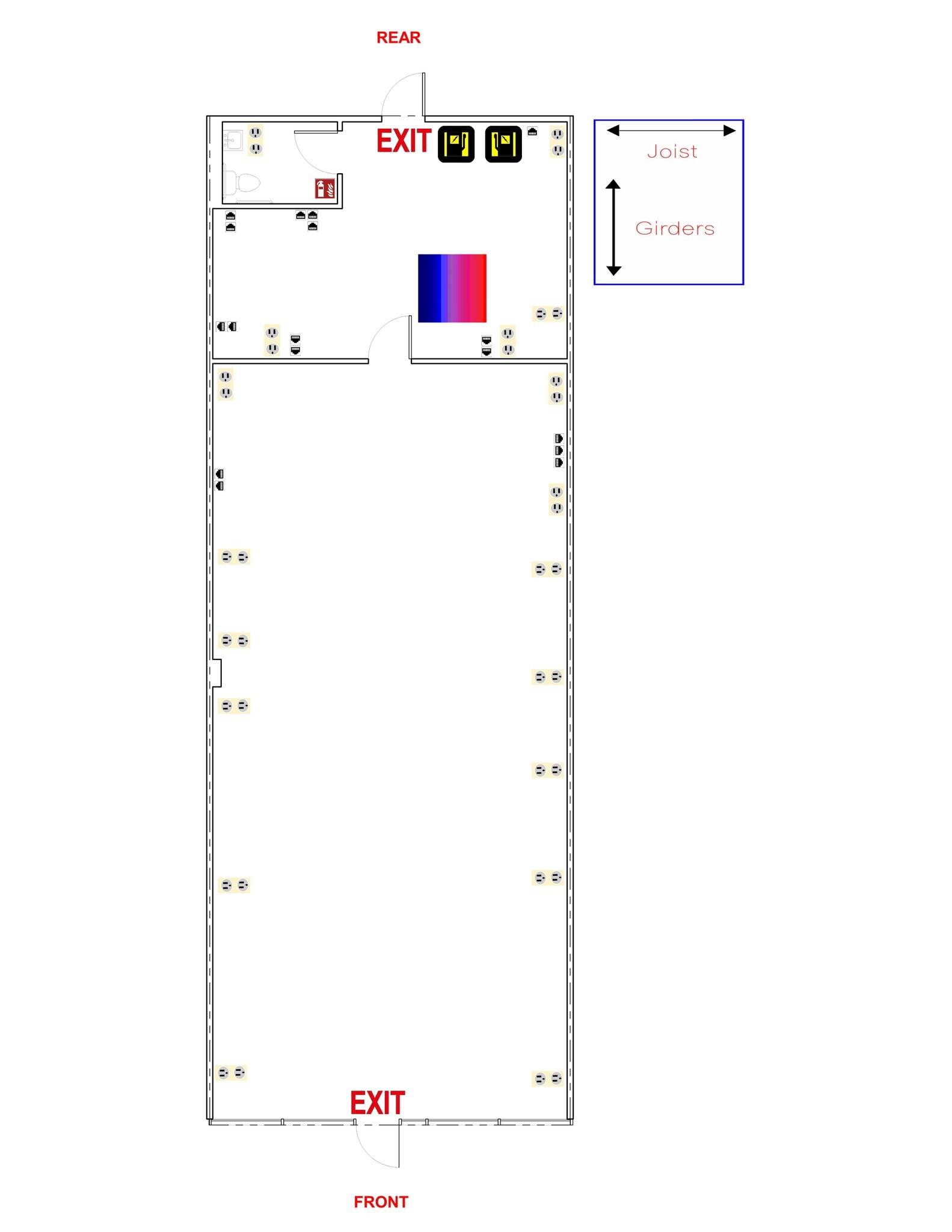 9420 College Park Dr, The Woodlands, TX for lease Site Plan- Image 1 of 1