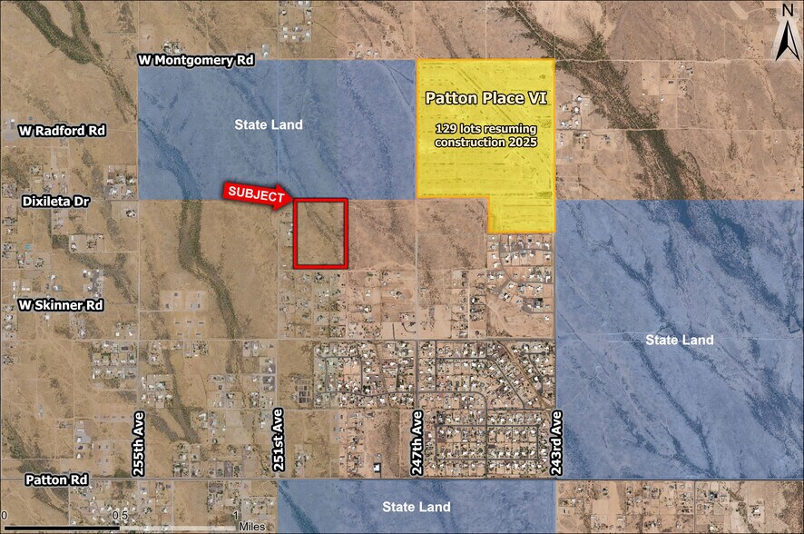 29715 N 251st Ave, Wittmann, AZ for sale - Aerial - Image 2 of 6