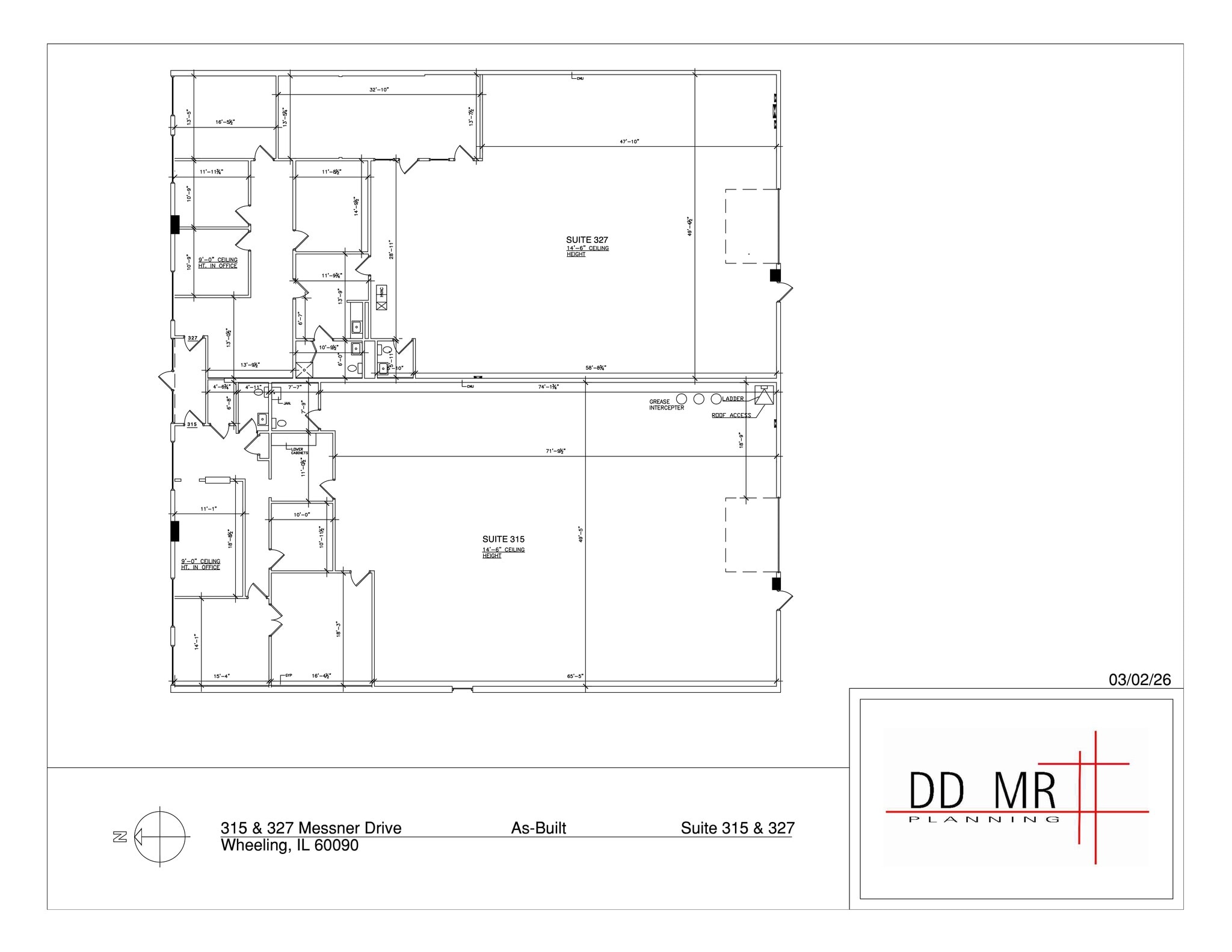 281-339 Messner Dr, Wheeling, IL for lease Site Plan- Image 1 of 2