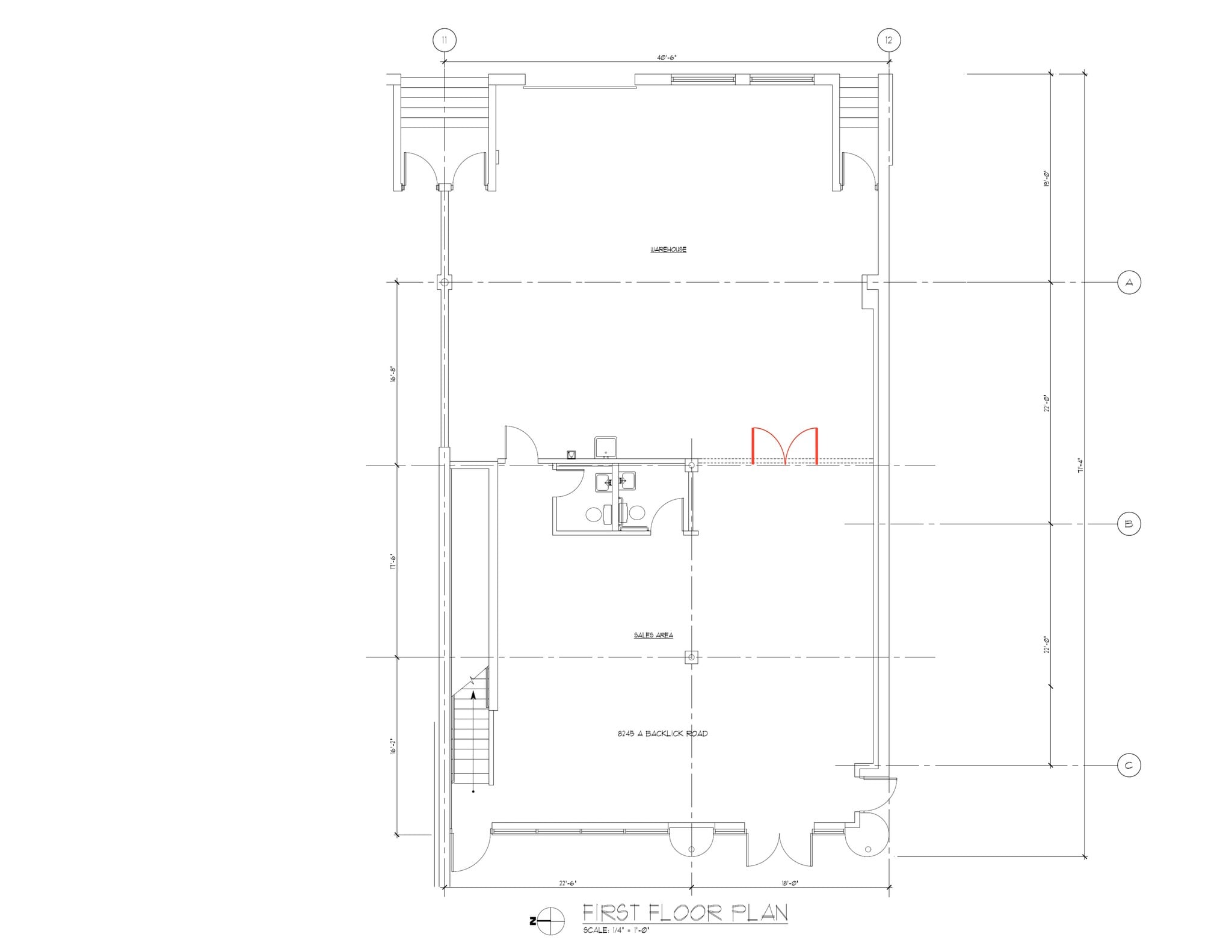 8245 Backlick Rd, Lorton, VA à louer Plan de site- Image 1 de 1