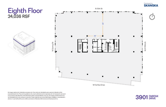 3901 N Fairfax Dr, Arlington, VA à louer Plan d  tage- Image 1 de 4