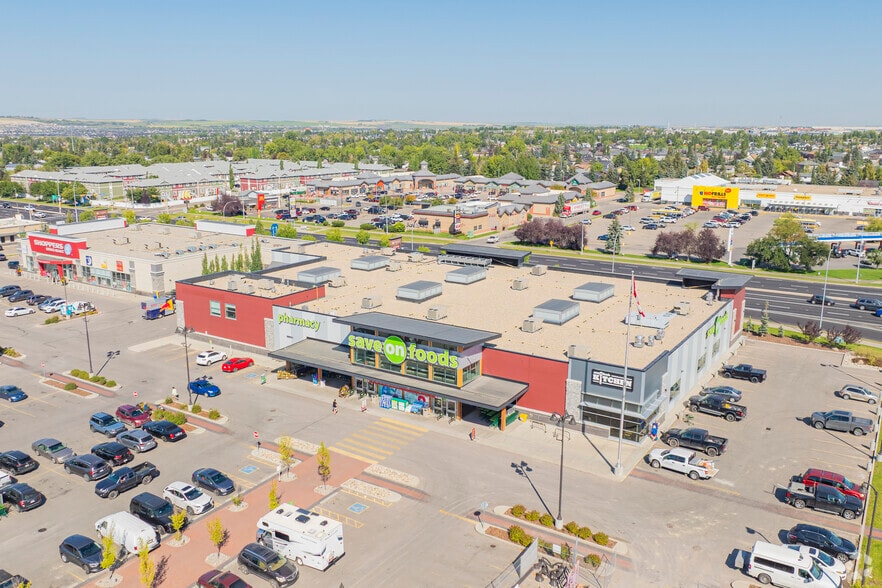 1400 Market St SE, Airdrie, AB for lease - Aerial - Image 3 of 3