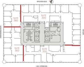 11100 Santa Monica Blvd, Los Angeles, CA à louer Plan d’étage- Image 1 de 1
