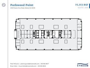 2018 Powers Ferry Rd SE, Atlanta, GA à louer Plan d  tage- Image 1 de 1