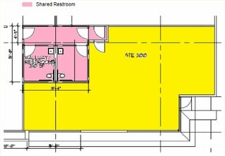 510 Lawrence Expy, Sunnyvale, CA à louer Plan d’étage- Image 2 de 2