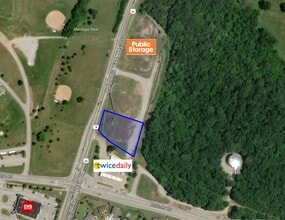 4796 Main Street, Spring Hill, TN - AÉRIEN  Vue de la carte