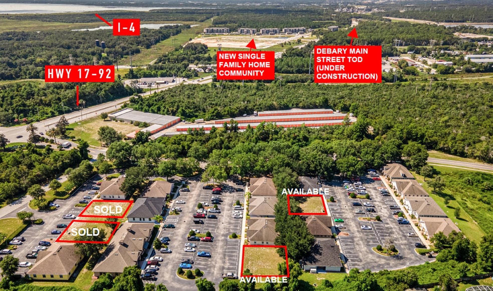 66 Spring Vista Dr, DeBary, FL for sale - Aerial - Image 1 of 2