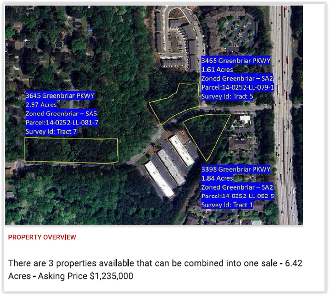 3465 Greenbriar Pky SW, Atlanta, GA à vendre - Photo du bâtiment - Image 1 de 1