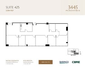3445 Peachtree Rd NE, Atlanta, GA for lease Floor Plan- Image 1 of 1