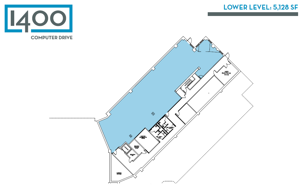 1400 Computer Dr, Westborough, MA à louer Plan d’étage- Image 1 de 1