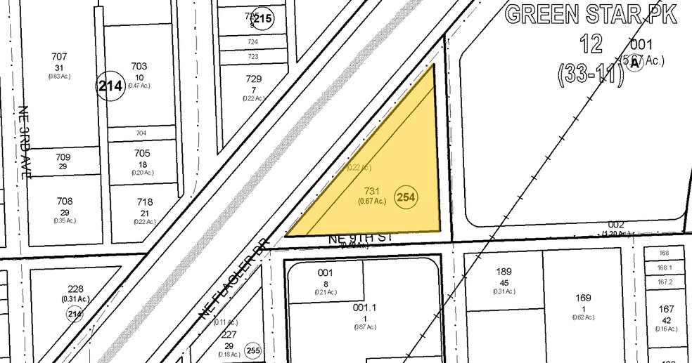 900 N Flagler Dr, Fort Lauderdale, FL à louer - Plan cadastral - Image 2 de 28