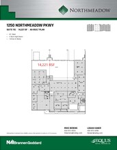 1250 Northmeadow Pky, Roswell, GA à louer Plan d  tage- Image 1 de 2