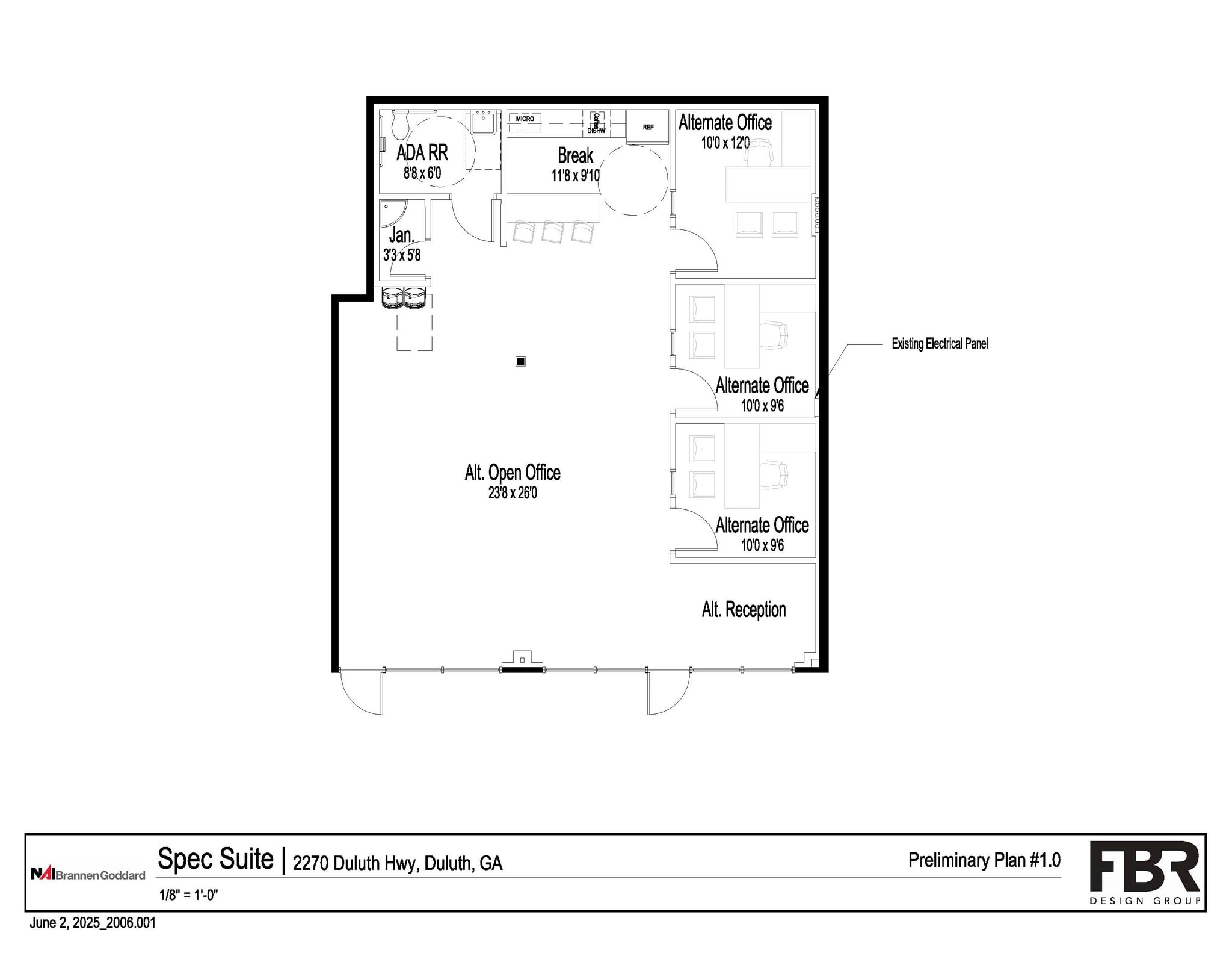 2270 Duluth Highway, Duluth, GA for lease Floor Plan- Image 1 of 1