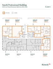 5445-5601 Loch Raven Blvd, Baltimore, MD à louer Plan d’étage- Image 1 de 4