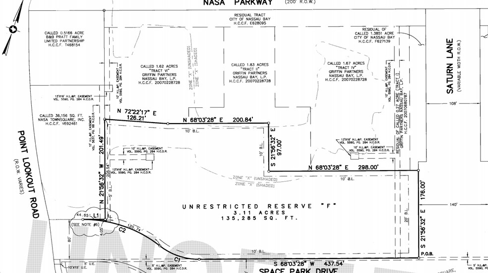 18050 Saturn Ln, Houston, TX à louer - Plan cadastral - Image 3 de 16