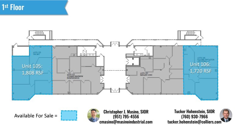 41707 Winchester Rd, Temecula, CA 92590 - Unité 105 -  - Plan d  tage - Image 1 of 1