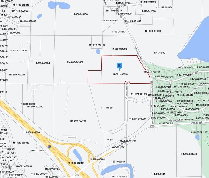 14550 45th St NE, Saint Michael, MN à vendre - Plan cadastral - Image 2 de 2