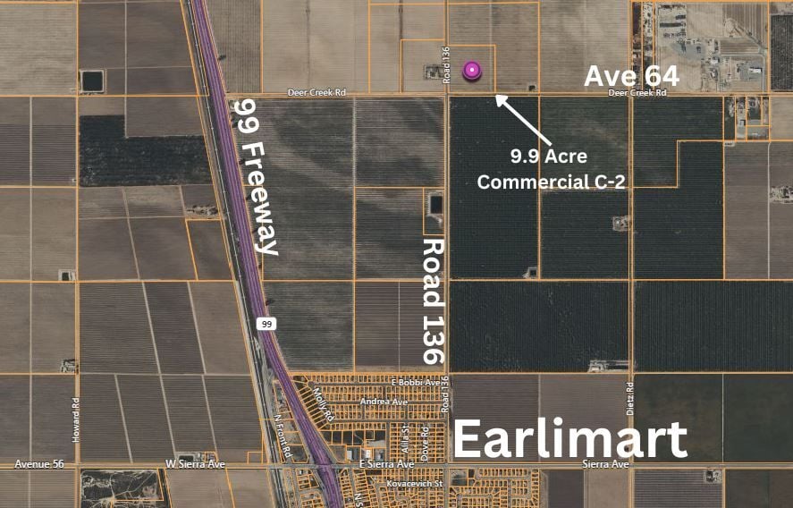 6402 Rd 136, Earlimart, CA à vendre - Aérien - Image 1 de 1