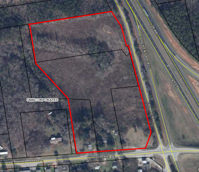 2191 Highway 92 / Corner Lot, Enoree, SC for sale - Aerial - Image 1 of 1