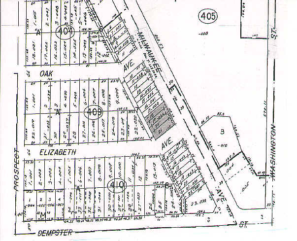 8850-8860 N Milwaukee Ave, Niles, IL for lease - Plat Map - Image 2 of 3