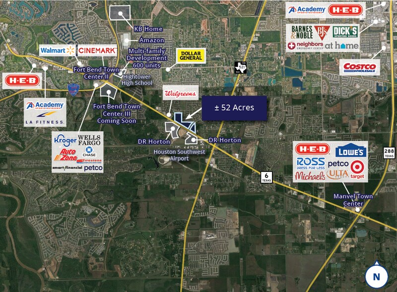 Hwy 6 at S Post Oak Blvd, Rosharon, TX à vendre - Photo du bâtiment - Image 2 de 4