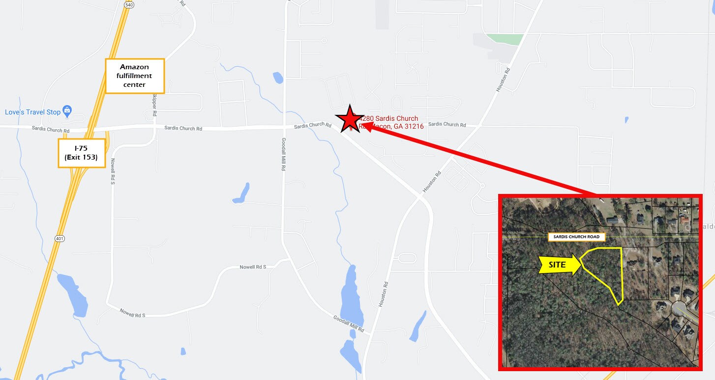 4280 Sardis Church Rd, Macon-Bibb, GA à vendre Photo principale- Image 1 de 2