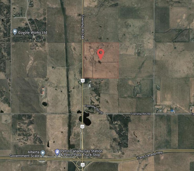 Hwy 22, Cochrane, AB for sale Aerial- Image 1 of 1