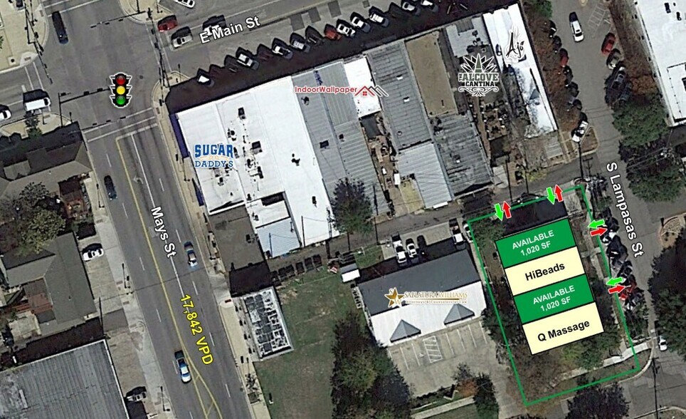 110 Lampasas St, Round Rock, TX à louer - Photo du bâtiment - Image 3 de 5