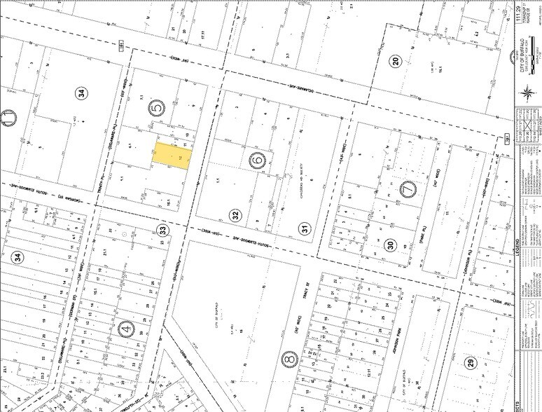 374 Delaware Ave, Buffalo, NY à vendre - Plan cadastral - Image 2 de 23