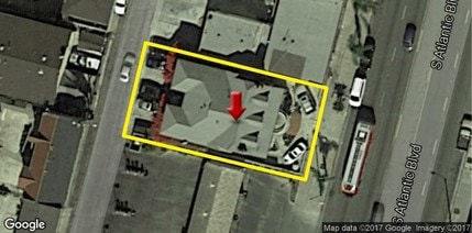 1255 S Atlantic Blvd, Los Angeles, CA - Aérien  Vue de la carte - Image1