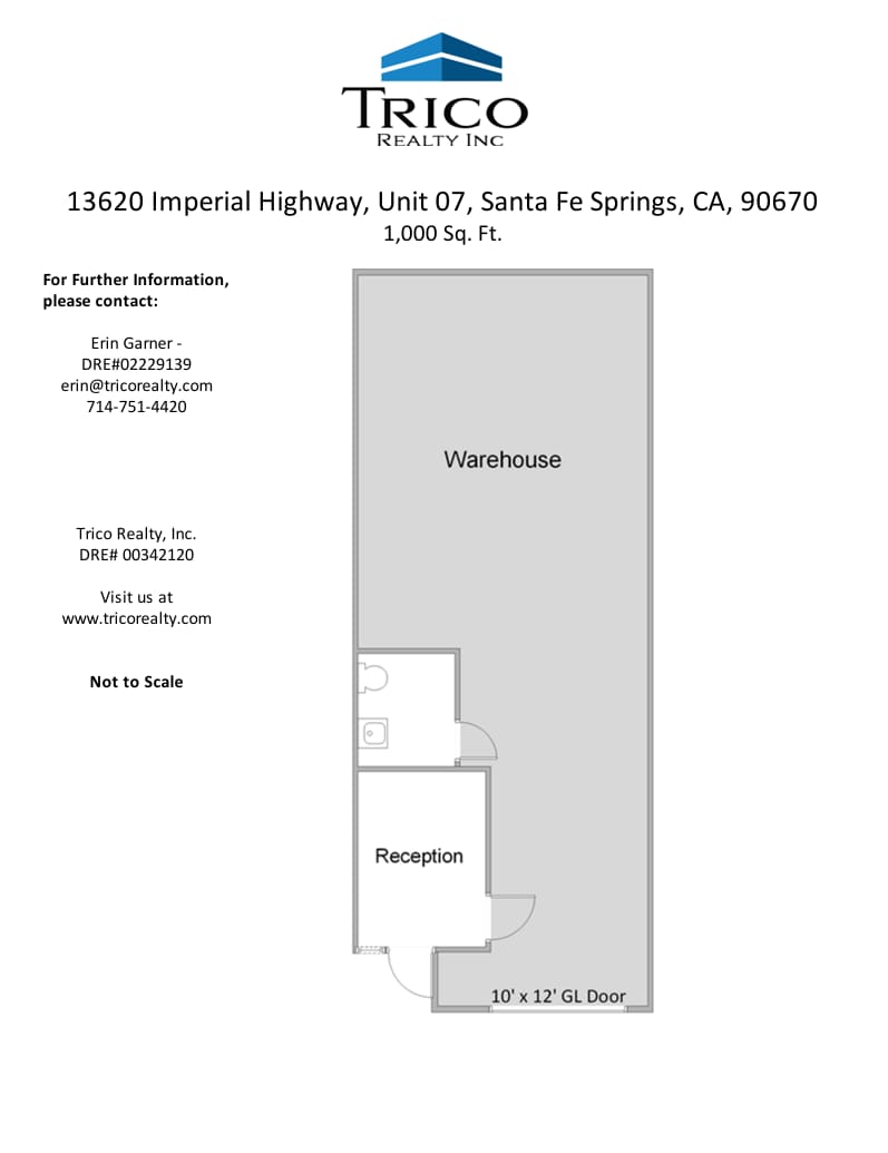 13600-13640 Imperial Hwy, Santa Fe Springs, CA à louer Plan d’étage- Image 1 de 1