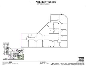 11111 Wilcrest Green Dr, Houston, TX for lease Floor Plan- Image 1 of 1