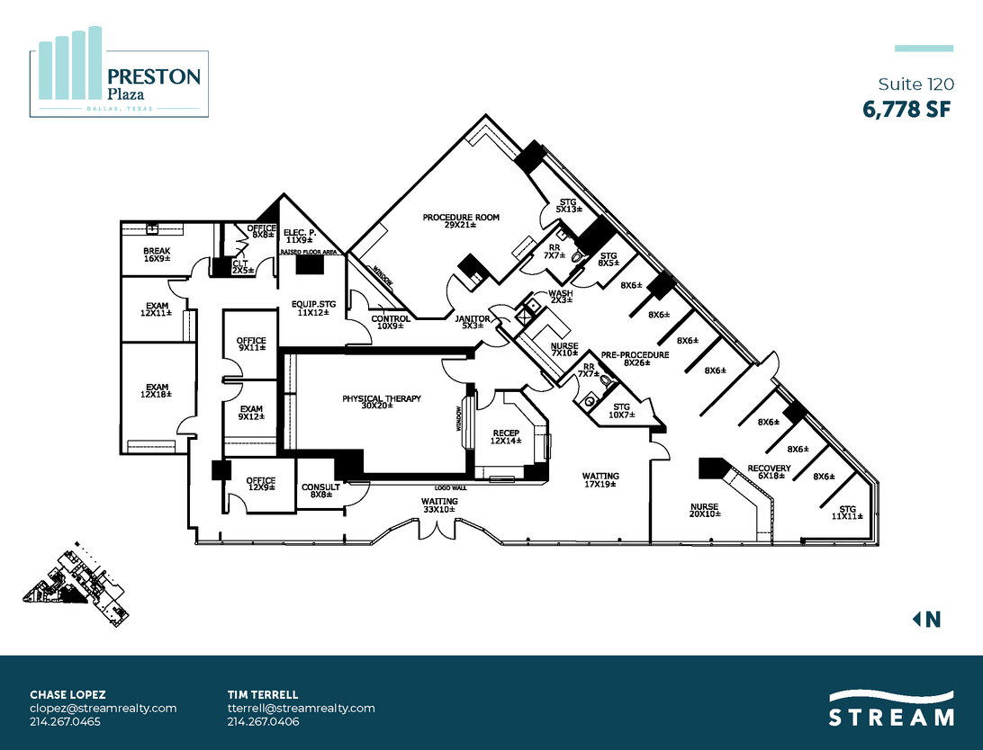 17950 Preston Rd, Dallas, TX à louer Plan d  tage- Image 1 de 6