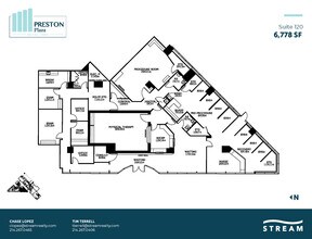 17950 Preston Rd, Dallas, TX à louer Plan d  tage- Image 1 de 6