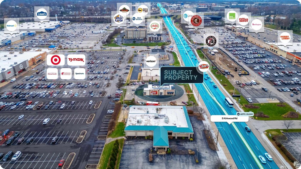 1034 S Kirkwood Rd, Kirkwood, MO à vendre - Photo du bâtiment - Image 2 de 2