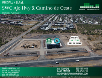 Plus de détails pour 4665-4697, Tucson, AZ - Terrain à vendre