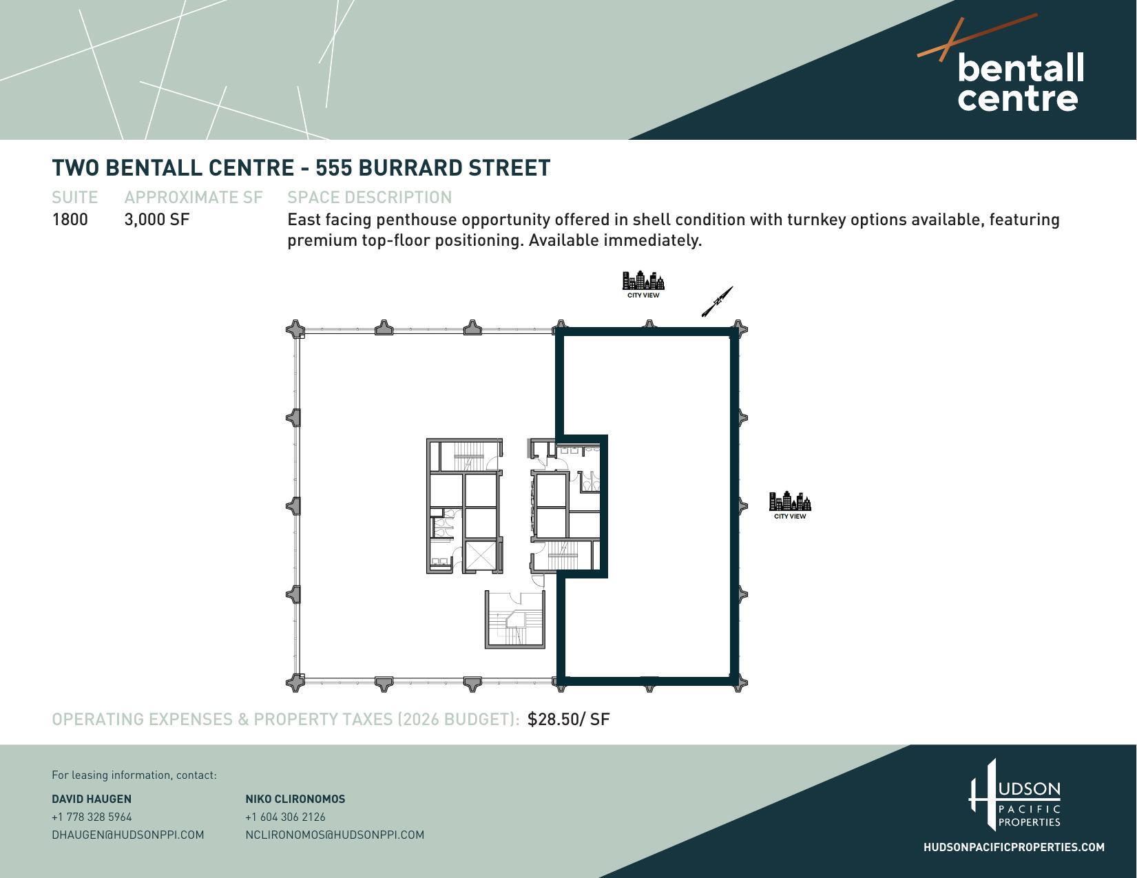 555 Burrard St, Vancouver, BC à louer Plan d’étage- Image 1 de 1