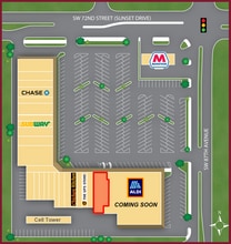8710-8788 SW 72nd St, Miami, FL for lease Site Plan- Image 2 of 2