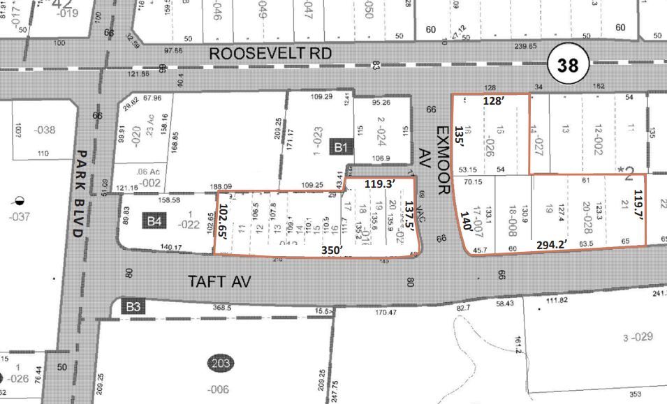 677 Roosevelt Rd, Glen Ellyn, IL à vendre - Plan cadastral - Image 2 de 2