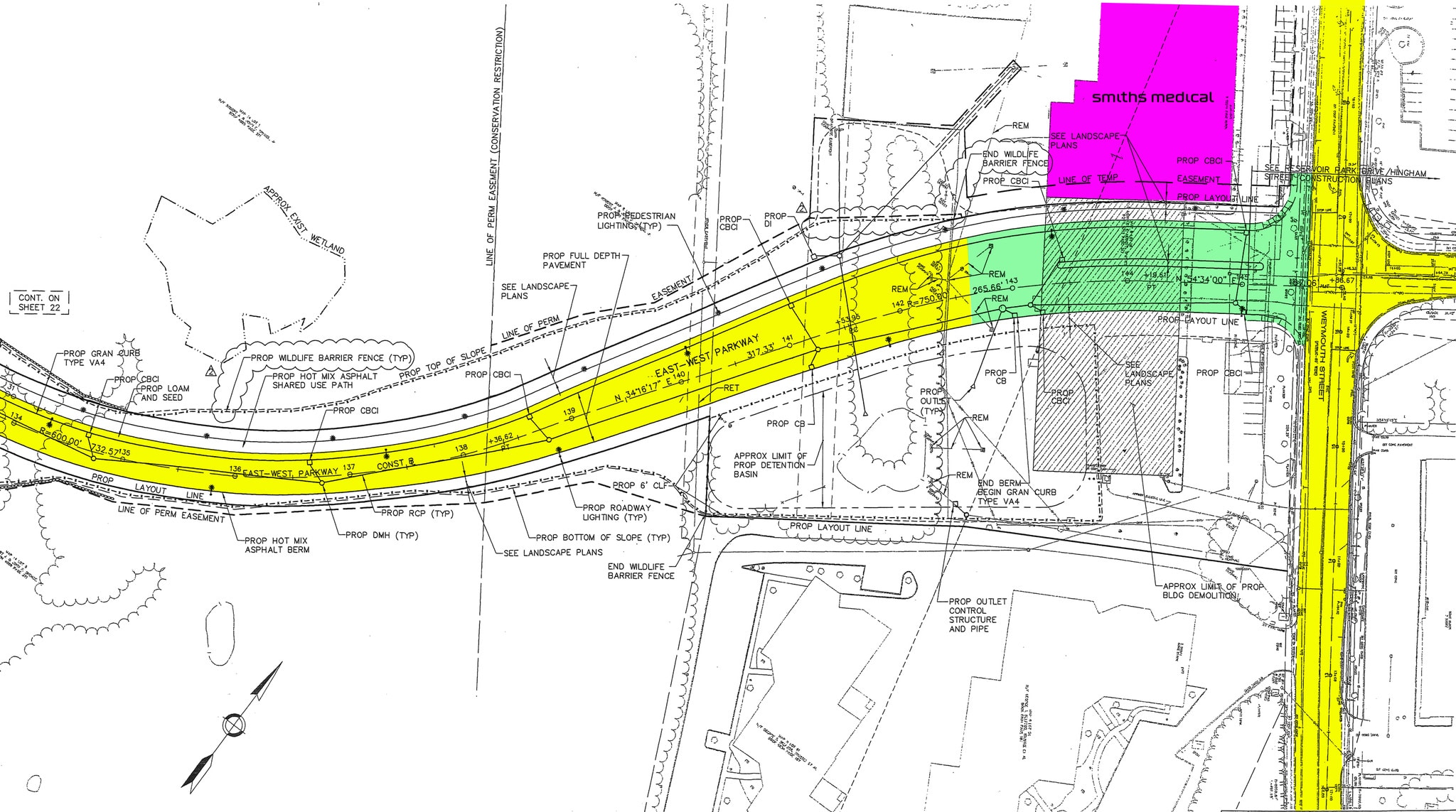 160-180 Weymouth St, Rockland, MA for lease Site Plan- Image 1 of 13
