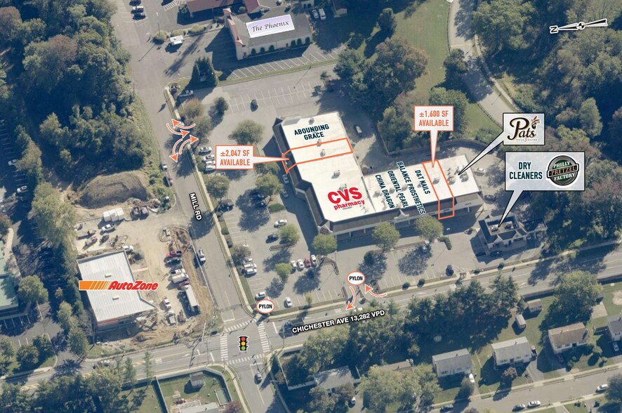 3601 Chichester Ave, Boothwyn, PA for lease - Building Photo - Image 1 of 5