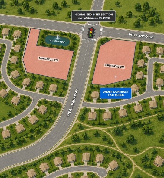 Viera Parkway & Potranco Rd, San Antonio, TX for sale - Building Photo - Image 3 of 3