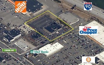 30-32 N Russell Rd, Albany, NY - AERIAL  map view