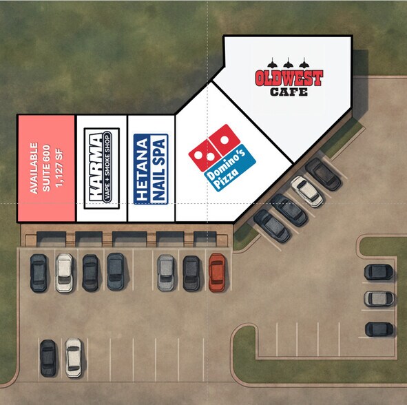 600 W Northwest Hwy, Grapevine, TX à louer - Plan de site - Image 3 de 3