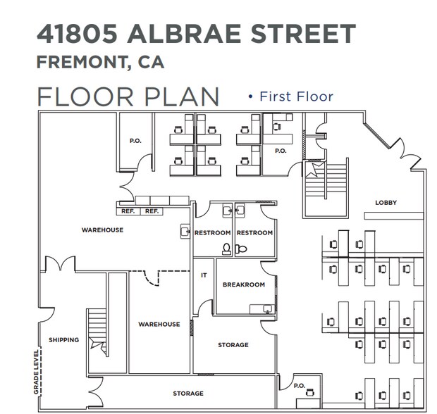 41805 Albrae St, Fremont, CA à vendre - Plan d’étage - Image 2 de 3