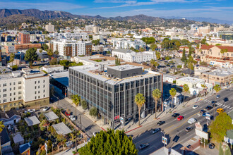 6725 W Sunset Blvd, Los Angeles, CA - Aérien  Vue de la carte - Image1